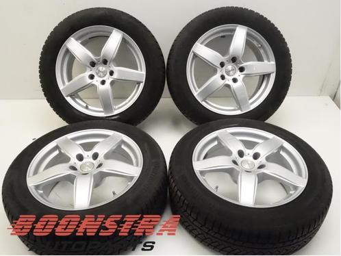 Velgen set + winterbanden van een BMW 5-Serie, Auto-onderdelen, Banden en Velgen, Gebruikt, 3 maanden garantie, Ophalen of Verzenden
