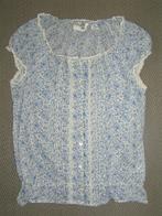 Lief gebloemde blouse maat 34 * 176., Nieuw, Maat 34 (XS) of kleiner, Blauw, H&M