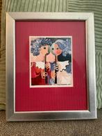 Ingelijst Klein werkje van Rosina Wachtmeister., Antiek en Kunst, Ophalen of Verzenden