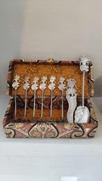 Djokja (jogja) Lepeltjes, Briefopener, Zilver, Antiek en Kunst, Antiek | Bestek, Verzenden