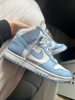 Nike dunk high aluminium 38,5!!, Nike, Blauw, Zo goed als nieuw, Sneakers of Gympen