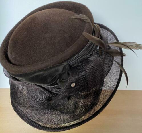 Seeberger hoed maat 58 NIEUW, Kleding | Dames, Hoeden en Petten, Nieuw, Hoed, 58 cm (L, 7¼ inch) of meer, Ophalen of Verzenden