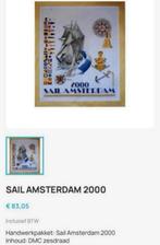 BORDUURPAKKET SAIL AMSTERDAM 2000, Ophalen of Verzenden, Nieuw, Handborduren, Borduurpakket