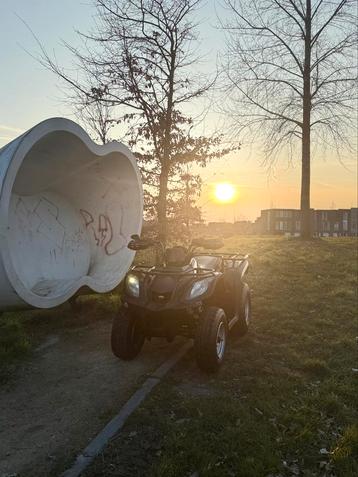 Kymco mxu 50 qaud brommer kenteken beschikbaar voor biedingen
