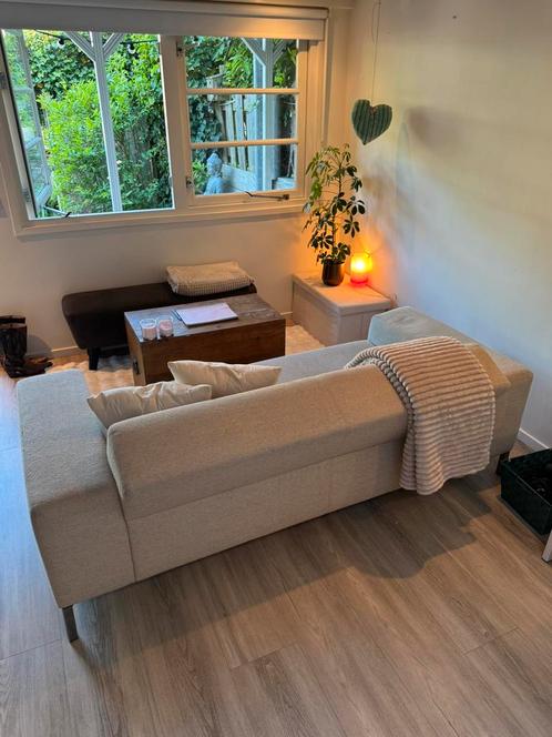 Bankstel ikea beige creme, Huis en Inrichting, Banken | Bankstellen, Gebruikt, Ophalen
