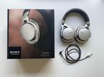 Sony MDR-1R koptelefoon zilver, Ophalen of Verzenden, Zo goed als nieuw, Over oor (circumaural), Sony