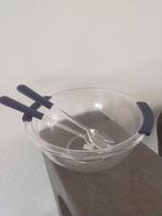 Plastic kom met bestek, Huis en Inrichting, Ophalen of Verzenden, Zo goed als nieuw