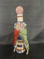 Vintage Ndebele kralen pop Zuid-Afrika vruchtbaarheidspop, Ophalen of Verzenden