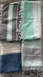 4 hamam doeken, Ophalen of Verzenden, Gebruikt, Overige kleuren, Handdoek