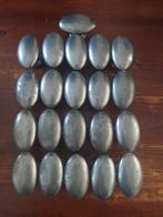 21 Kastknoppen zink oxide - lade knoppen, Ophalen of Verzenden