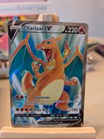 Charizard V 153 - Pokemon Brilliant Stars, Ophalen of Verzenden, Zo goed als nieuw, Losse kaart, Foil