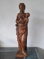 18e eeuw eiken houten beeld Maria met Jezus. Religieuzekunst, Antiek en Kunst, Kunst | Beelden en Houtsnijwerken, Ophalen of Verzenden