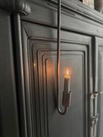 Smeedijzeren kast luik deur kandelaar sober sleets roest, Ophalen of Verzenden, Zo goed als nieuw, Hout, 50 tot 75 cm