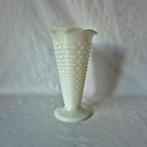 Anchor Hocking vaas | Vintage melkglazen vaas, Nvt: Vintage item, Gebruikt, Overige kleuren, Verzenden