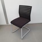 Set 4x steelcase kantoorstoelen - nieuwe zwarte stof, Huis en Inrichting, Stoelen, Grijs, Gebruikt, Stof, Ophalen