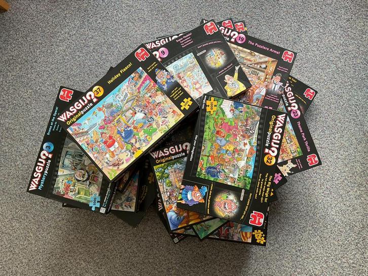 Wasgij puzzels, Hobby en Vrije tijd, Denksport en Puzzels, Zo goed als nieuw, 500 t/m 1500 stukjes, Ophalen of Verzenden