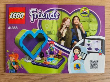 Lego Friends 41358 Mia's hartvormige doos beschikbaar voor biedingen