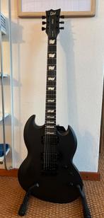LTD Viper‑1000 Evertune – Charcoal Metallic Satin, Muziek en Instrumenten, Snaarinstrumenten | Gitaren | Elektrisch, Ophalen, Zo goed als nieuw