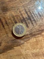 1 euromunt Italië leonardo da vinci 2002 zeldzaam/speciaal, Ophalen of Verzenden, Italië, 2 euro