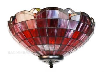 Tiffany Plafonnière Velvet 53cm - Handgemaakt Glas beschikbaar voor biedingen