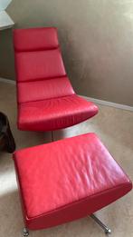 Relax fauteuil, Modern, Leer, Ophalen of Verzenden, 75 tot 100 cm