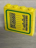 Vertrektijden bord uit set 7740, Ophalen of Verzenden, Gebruikt, Lego