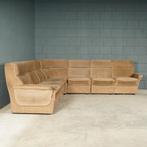 Midcentury modulaire stoffen hoekbank – jaren 60, Ophalen of Verzenden, Huis en Inrichting