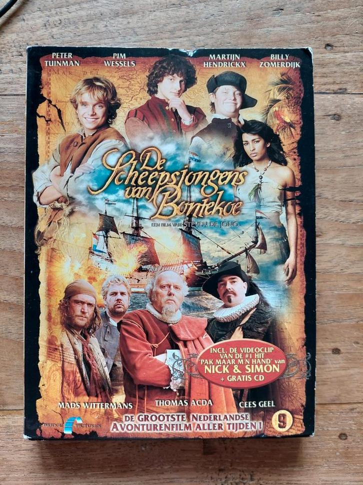 De Scheepsjongens van Bontekoe DVD Boxset, Cd's en Dvd's, Dvd's | Actie, Zo goed als nieuw, Ophalen of Verzenden