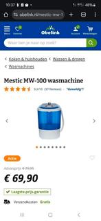 Camping wasmachine voor 2 kg was zo goed als nieuw, Ophalen, Zo goed als nieuw