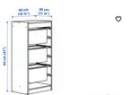 Trofast kast Ikea, Huis en Inrichting, Eenpersoons, Ophalen of Verzenden, Zo goed als nieuw, 80 cm