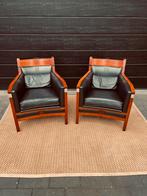 Schuitema decoforma fauteuils Rennie, Huis en Inrichting, Ophalen, Zo goed als nieuw, 50 tot 75 cm, Leer