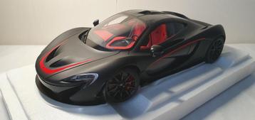 Autoart McLaren P1 Matt black whit red accents 1.12 beschikbaar voor biedingen