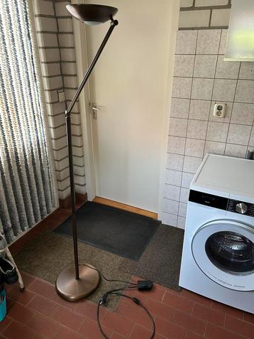 Vloerlamp dimbaar, bruin/bronskleurig beschikbaar voor biedingen