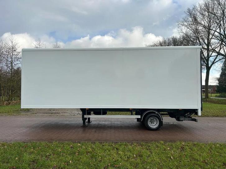 kuiper Be oplegger 5 ton met laadklep 1500 kg (bj 2016), Auto's, Vrachtwagens, Bedrijf, Te koop, Aanhangers en Opleggers, Overige brandstoffen
