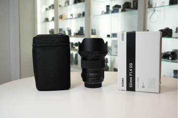 Sigma Art 50mm F1.4 nikon (Foto-Groep Doorn) beschikbaar voor biedingen