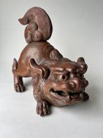 Japanse Bizen keramiek Shishi, Komainu, Antiek en Kunst, Ophalen of Verzenden