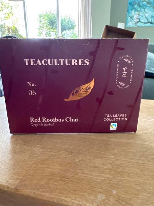 Rooibos chai bio en fair trade, Hobby en Vrije tijd, Theezakjes, Theezakje(s), Vol, Ophalen of Verzenden