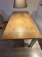 Prachtige massieve teakhouten tafel., Ophalen of Verzenden