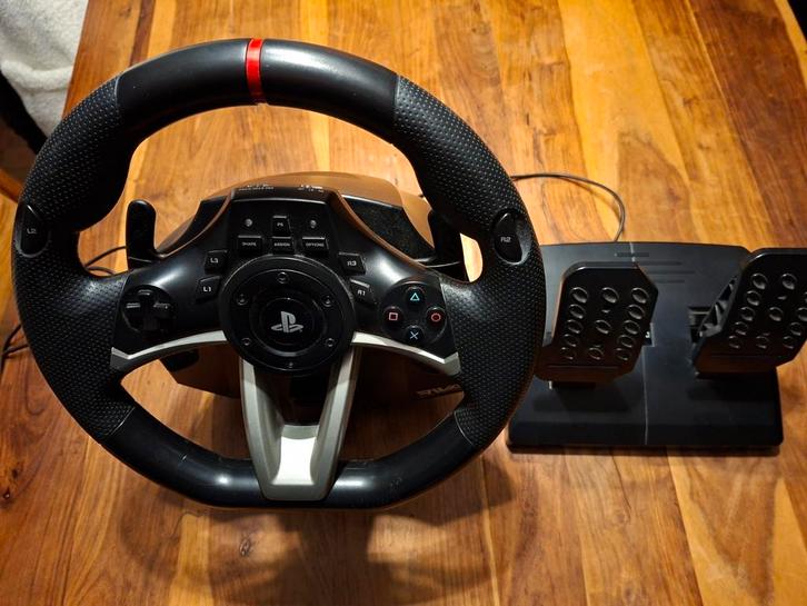 Playstation Racestuur met Pedalen, Spelcomputers en Games, Spelcomputers | Overige, Zo goed als nieuw, Ophalen of Verzenden