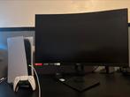 iiyama G-Master– 32″ Curved Gaming Monitor (144Hz QHD), Spelcomputers en Games, Ophalen of Verzenden, Zo goed als nieuw