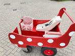 Bolderwagen met zitjes & babyschaal, Ophalen of Verzenden, Gebruikt