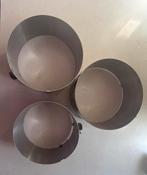 Patisse Verstelbare taartringen, Ophalen of Verzenden, Gebruikt, Taarten, Overige typen