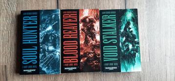 Warhammer 40,000 Night Lords boeken beschikbaar voor biedingen