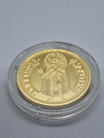 Gouden Florijn Replica - Zilver 925 Verguld beschikbaar voor biedingen