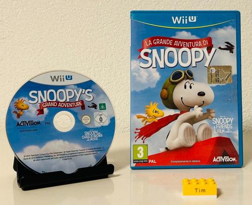 Wii U / Snoopy's Grand Adventure, Spelcomputers en Games, Games | Nintendo Wii U, Zo goed als nieuw, Avontuur en Actie, 2 spelers