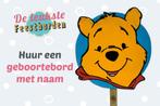 Geboortebord Winnie de Poeh goedkoop huren jongen / meisje, Ophalen, Zo goed als nieuw, Geboortebord