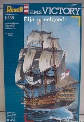 Modelbouw Revell 1:225 H.M.S. VICTORY Zeil Boot 5408, Hobby en Vrije tijd, Modelbouw | Boten en Schepen, Nieuw, 1:50 tot 1:200