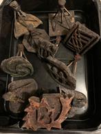 Batik stempels, Ophalen, Houten stempel