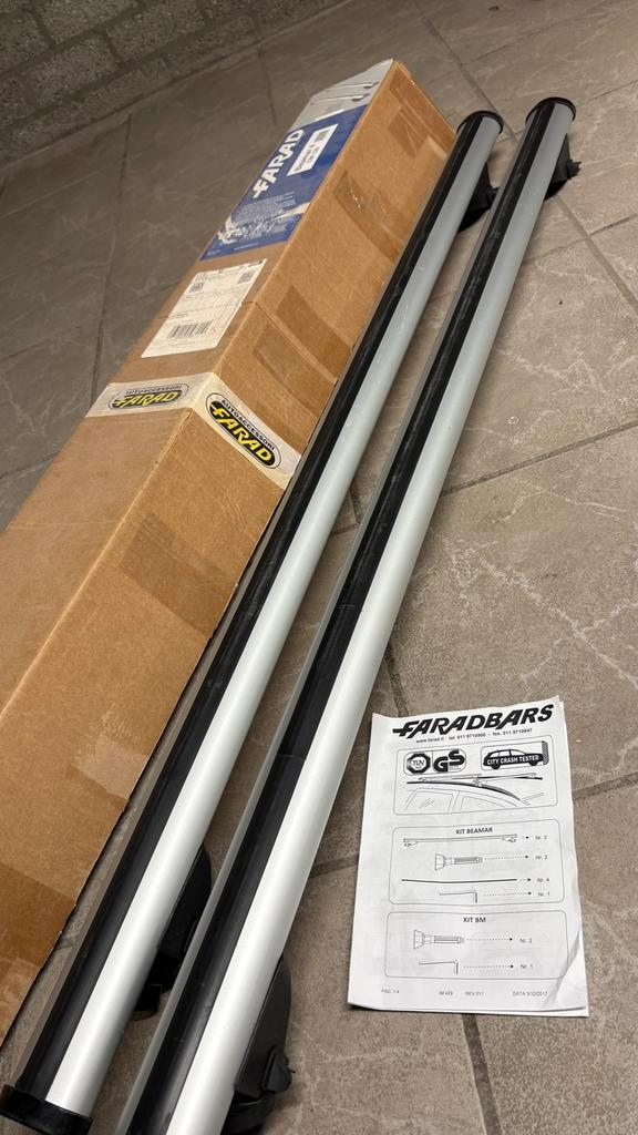 Aerodynamische Dakdragers Mercedes C Klasse, Auto diversen, Dakdragers, Zo goed als nieuw, Ophalen of Verzenden