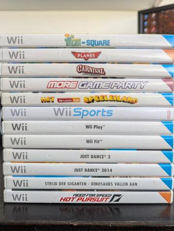Wii Games €2,50 per stuk. Zie foto's voor titels! #1 beschikbaar voor biedingen